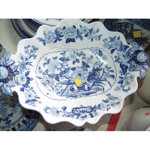 473 - OLD BLUE & WHITE CHINA ETC