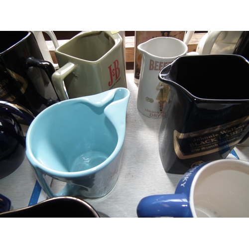 478 - SET OF 10 CERAMIC JUGS