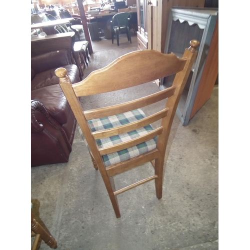 522 - 4 X PINE CHAIRS