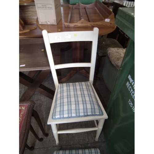 530 - CHAIR & FOOTSTOOL