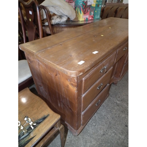 542 - PITCH PINE SIDEBOARD