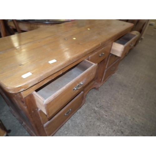 542 - PITCH PINE SIDEBOARD