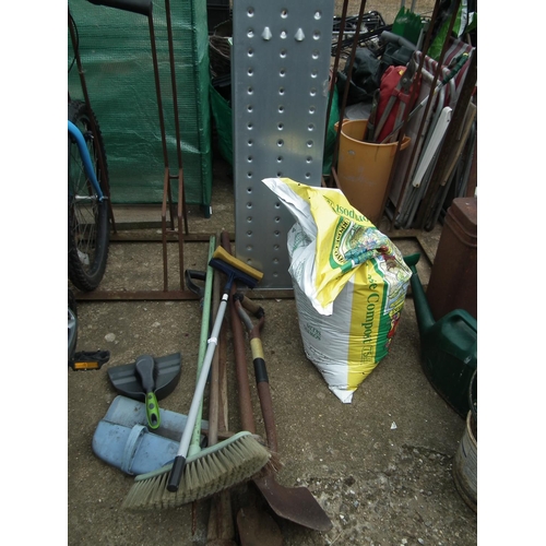 57 - QTY OF GARDEN TOOLS ETC