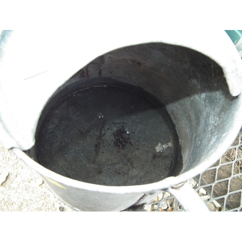 7 - GALVANISED WATERING CAN