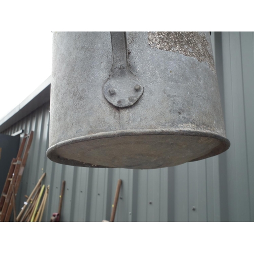 7 - GALVANISED WATERING CAN