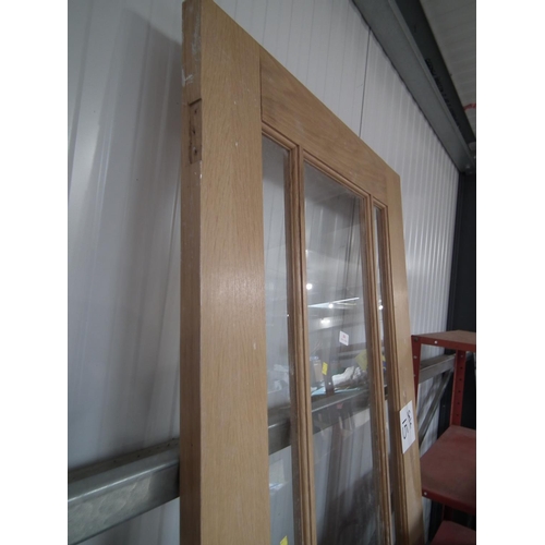 84 - GLASS PANEL DOOR - WIDTH 38''