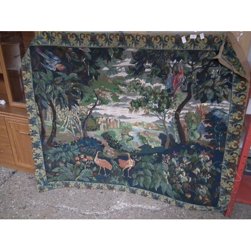 86 - LARGE TAPESTRY PICTURE