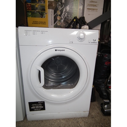 93 - HOTPOINT TUMBLE DRYER - WARRANTED UNTIL 12 NOON ON TUESDAY FOLLOWING THE ABOVE SALE