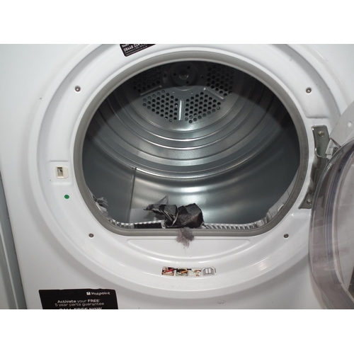 93 - HOTPOINT TUMBLE DRYER - WARRANTED UNTIL 12 NOON ON TUESDAY FOLLOWING THE ABOVE SALE