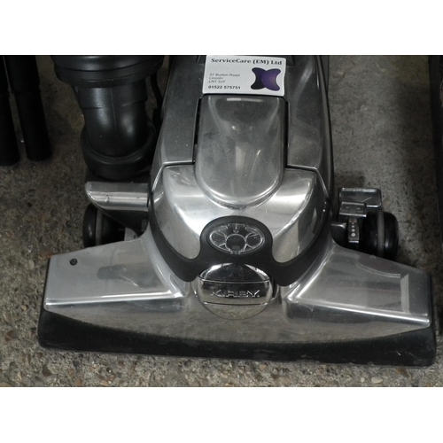 95 - KIRBY VACUUM CLEANER & SHAMPOO SYSTEM WITH ATTACHMENTS - WARRANTED UNTIL NOON TUES FOLLOWING THE ABO... 