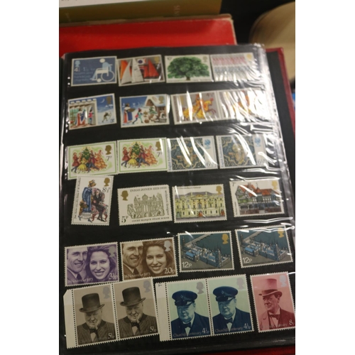 160 - QTY OF STAMPS/STAMP BOOKS