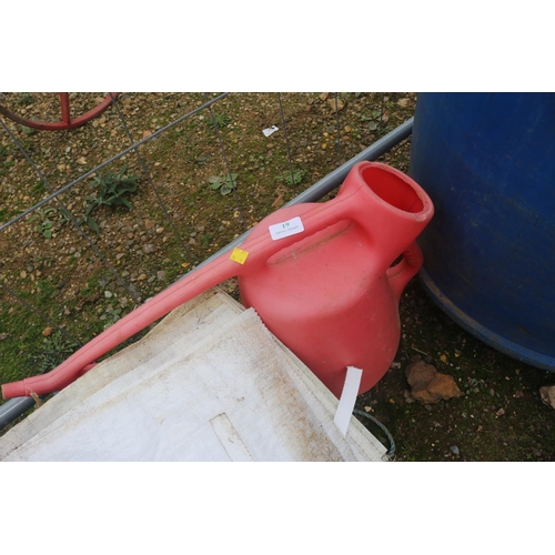 19 - WATERING CAN & SANDBAGS