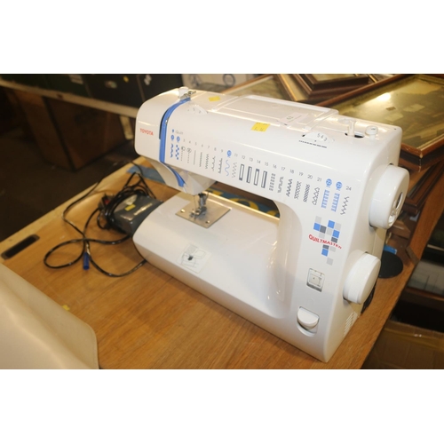 62 - TOYOTA 'QUILT MASTER' SEWING MACHINE - WARRANTED UNTIL 12 NOON ON TUESDAY FOLLOWING THE ABOVE SALE