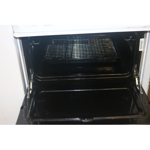 75 - HOTPOINT DOUBLE OVEN - WARRANTED UNTIL 12 NOON ON TUESDAY FOLLOWING THE ABOVE SALE