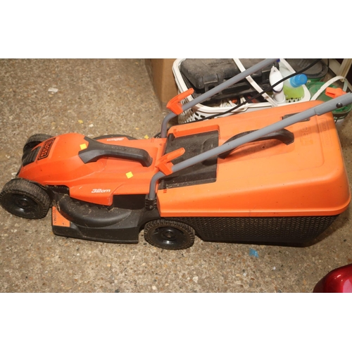 163 - BLACK & DECKER ELECTRIC LAWN MOWER - WARRANTED UNTIL 12 NOON ON TUESDAY FOLLOWING THE ABOVE SALE