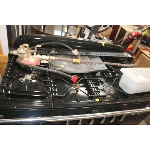 168 - PROPANE BOTTLE GAS RANGEMASTER ELAN DUEL FUEL COOKER - TO BE INSTALLED BY A QUALIFIED PERSON