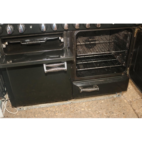 168 - PROPANE BOTTLE GAS RANGEMASTER ELAN DUEL FUEL COOKER - TO BE INSTALLED BY A QUALIFIED PERSON