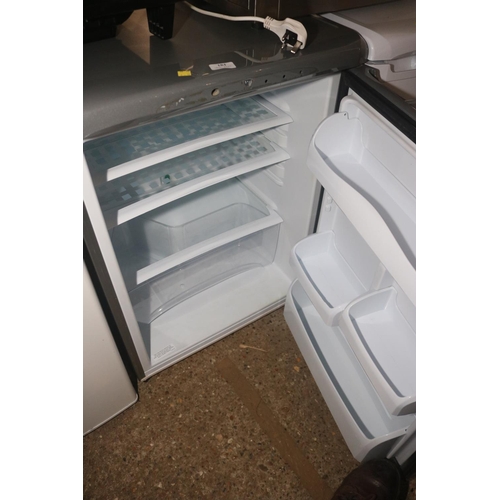 184 - HOTPOINT GREY FRIDGE - WARRANTED UNTIL 12 NOON ON TUESDAY FOLLOWING THE ABOVE SALE