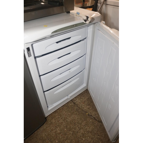 186 - HOTPOINT FRIDGE/FREEZER (3 DRAWER) - WARRANTED UNTIL 12 NOON ON TUESDAY FOLLOWING THE ABOVE SALE