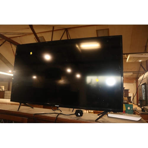 231B - LINSAR 40'' LED TV (REMOTE IN OFFICE) - WARRANTED UNTIL 12 NOON ON TUESDAY FOLLOWING THE ABOVE SALE