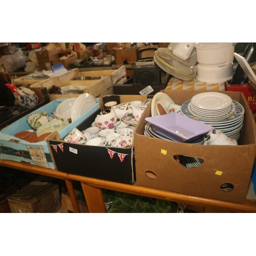 249 - 3 BOXES OF ASSORTED CROCKERY