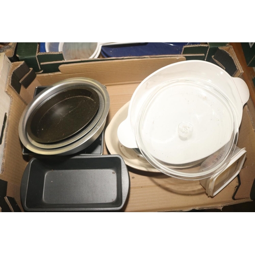 253 - 4 BOXES OF KITCHENWARE