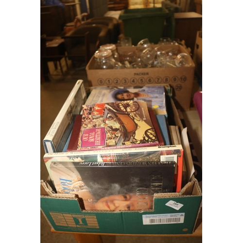 264 - BOX OF ROYAL FAMILY BOOKS