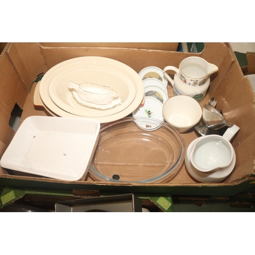 268 - 7 BOXES OF KITCHENWARE