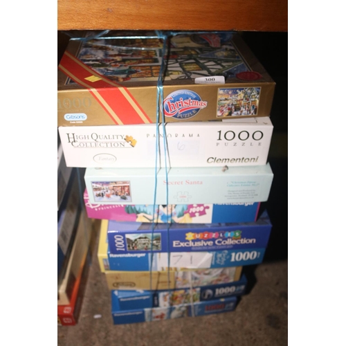 300 - 10 BOXED JIGSAWS