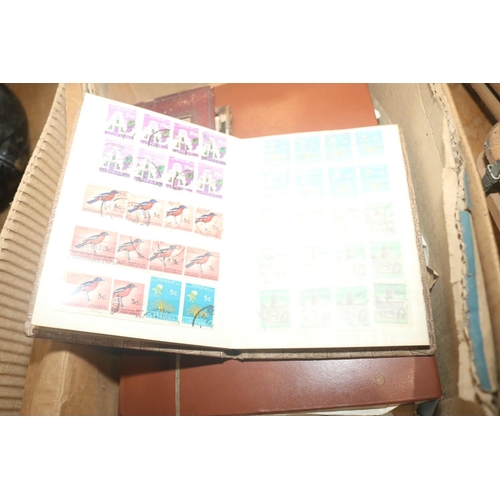 318 - BOX OF VINTAGE STAMPS