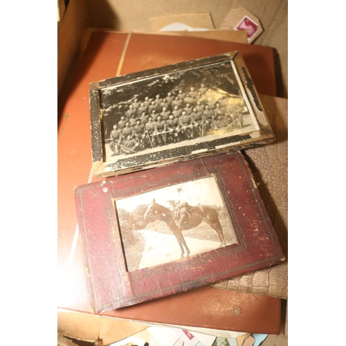 318 - BOX OF VINTAGE STAMPS