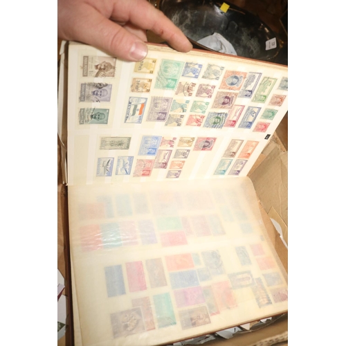 318 - BOX OF VINTAGE STAMPS