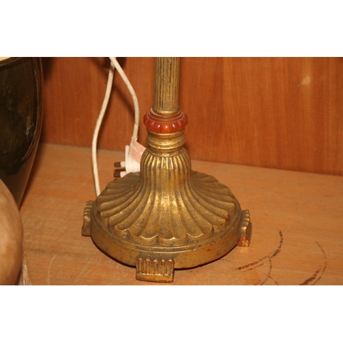 325 - FRENCH BRASS TABLE LAMP