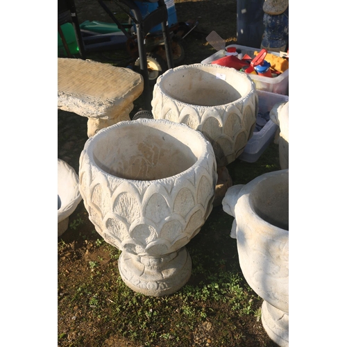 34 - 2 X GARDEN PLANTERS - ARCH DESIGN