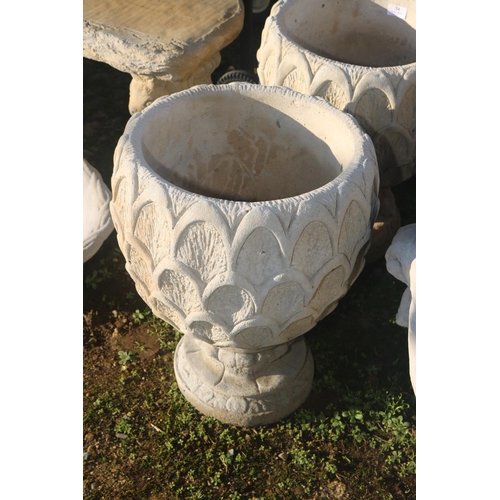 34 - 2 X GARDEN PLANTERS - ARCH DESIGN