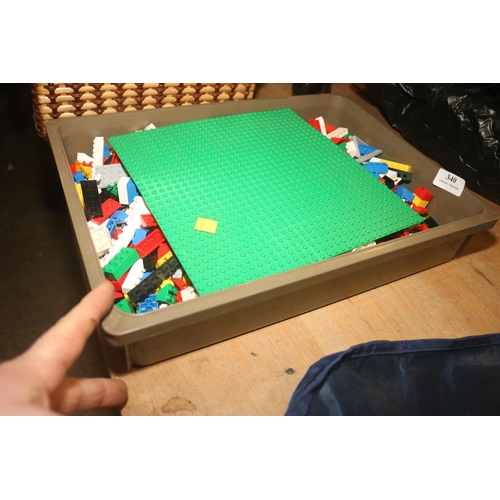 340 - TRAY OF LEGO