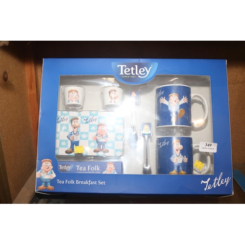 349 - TETLEY TEA COLLECTABLE BOX SET