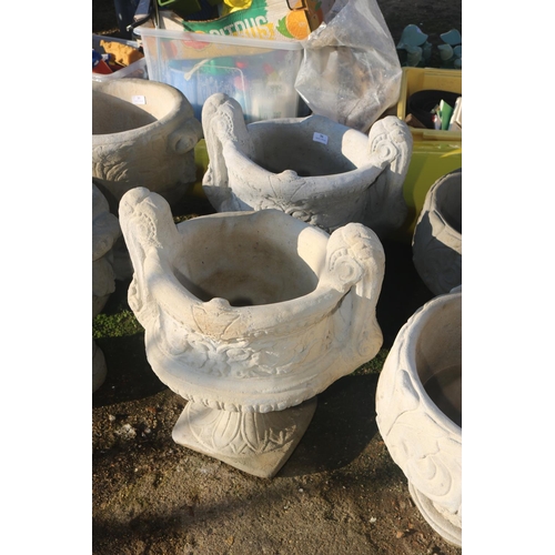 36 - 2 X GARDEN PLANTERS - CLASSIC DESIGN