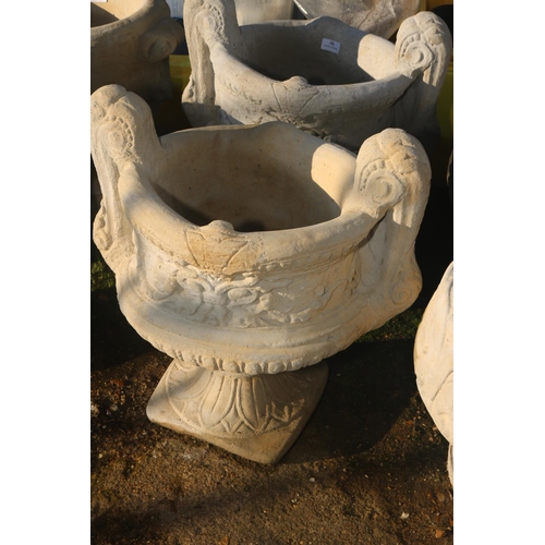 36 - 2 X GARDEN PLANTERS - CLASSIC DESIGN