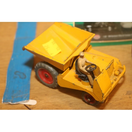 383 - OLD DINKY TOY, CAR, CARAVAN & OTHER