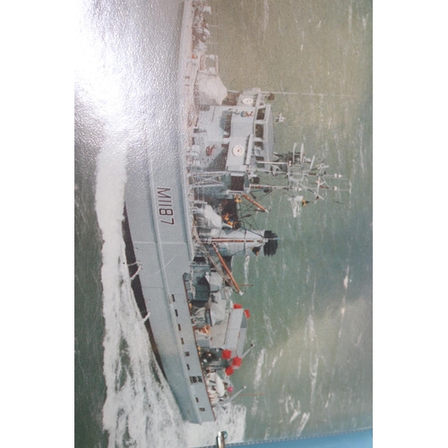 395 - VARIOUS ALBUMS OF ROYAL NAVY SHIPS, FIRE SERVICE VEHICLES ETC.