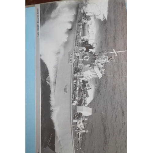 395 - VARIOUS ALBUMS OF ROYAL NAVY SHIPS, FIRE SERVICE VEHICLES ETC.