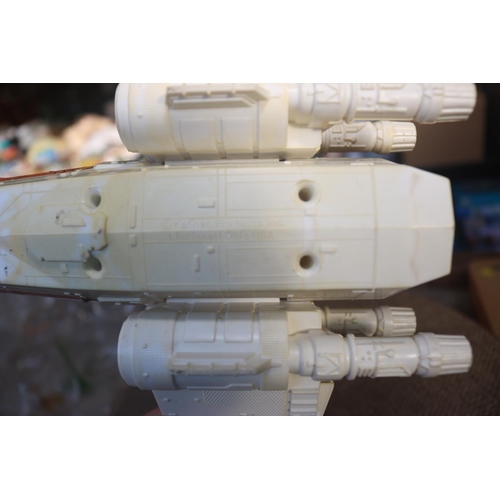 416 - ORIGINAL STAR WARS VEHICLES AND SOME FIGURES