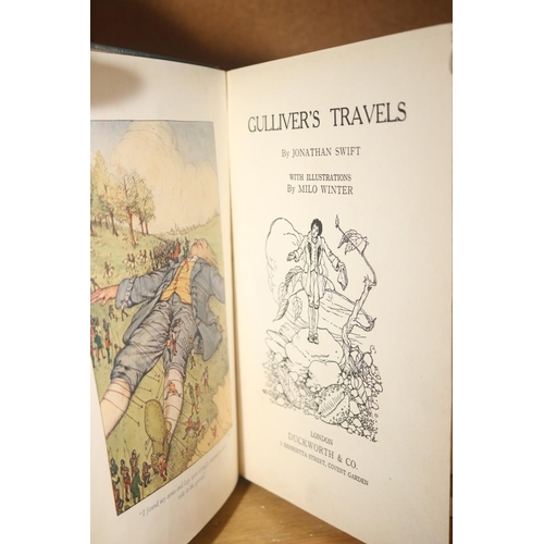 417 - 1915 GULLIVERS TRAVELS - ILLUSTRATED BY MILES WINTER