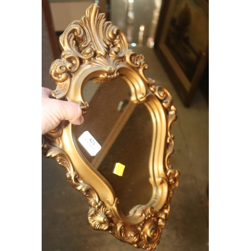 421 - 3 X DECORATIVE WALL MIRRORS