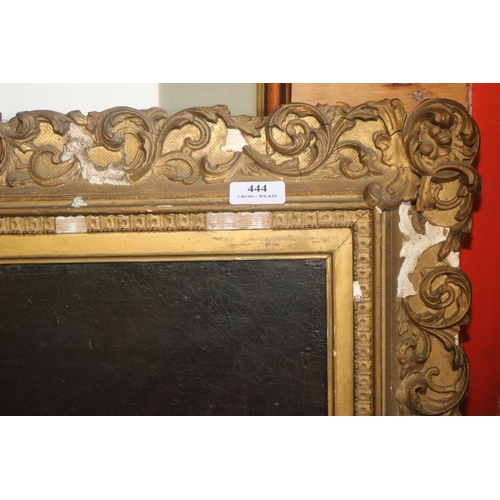 444 - ANTIQUE STILL LIFE FLOWERS IN GILT FRAME