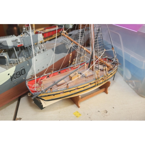 473 - QTY OF MODEL SHIPS/SPARES ETC.