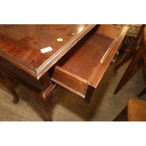 486 - MAHOGANY HALL TABLE
47