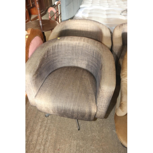 494 - 4 X TUB CHAIRS