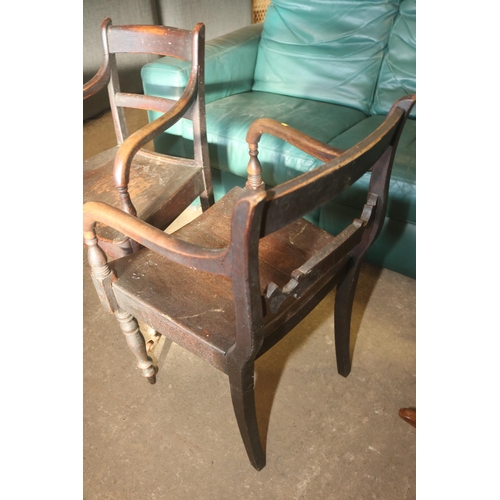 507 - ANTIQUE CHAIRS